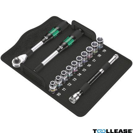 Wera 05004090001 8006 SC 1 Zyklop Hybrid-ratelset, 1/2"-aandrijving, metrisch, 13-delig - 4