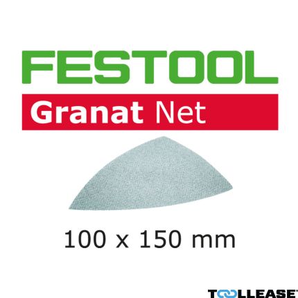 Festool 203322 Netschuurmateriaal Granat Net STF DELTA P120 GR NET/50 - 1