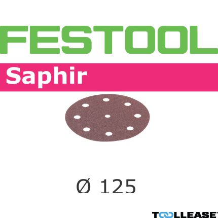 Festool 493124 Schuurschijven Saphir STF D125/90 P24 SA/25 - 1