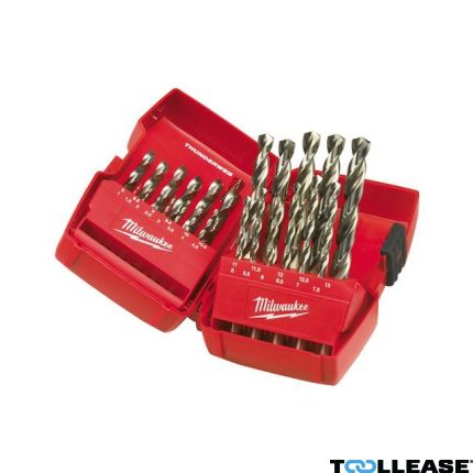 Milwaukee 4932352376 Thunderweb HSS-G Metaalborenset 25-Delig in Cassette - 1