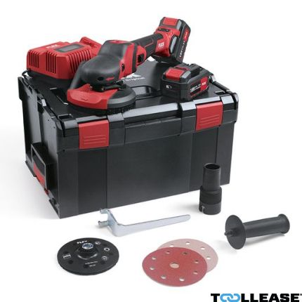 Flex-tools 504157 Accu Supraflex SE 125 18.0-EC/5.0 Set 18V 5.0Ah Li-Ion Multischuurmachine Steen/Metaal/Lakwerk/Hout - 1