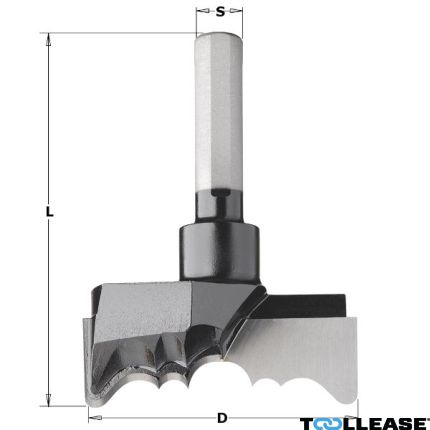 CMT 531.544 Rosette frees diameter 54 mm lengte 72,3 mm - 1