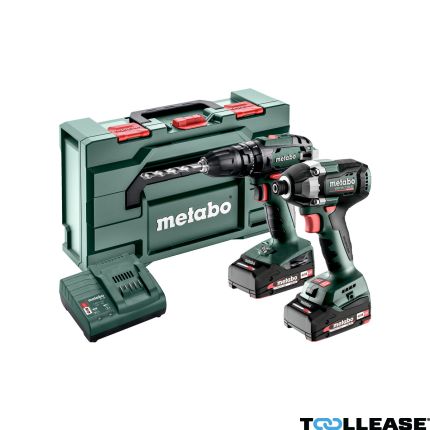 Metabo 685197000 Combo Set 2.8.5 18V 2,0Ah Li-Ion - SB18 accuklopboor + SSD18 LT 200 BL Slagschroevendraaier - 1