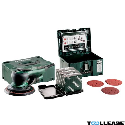 Metabo 691039000 SXE 150-5.0 BL SET Excenter Schuurmachine 150 mm 350 Watt in metaloc + 150 schuurschijven in Metaloc - 4