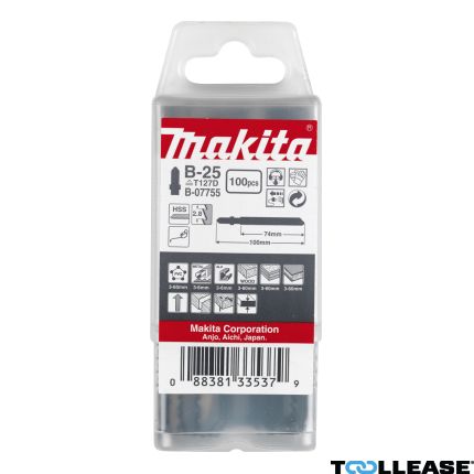 Makita B-07755 Decoupeerzaagblad B25 100 stuks - 1