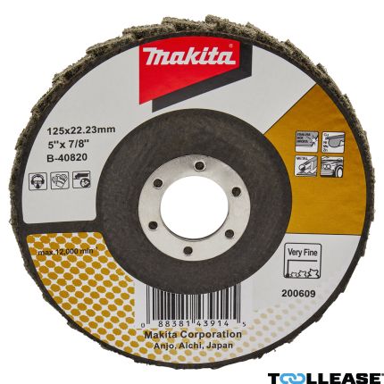 Makita B-40820 Lamellen conditioneringschijf 125 mm extra fijn - 1