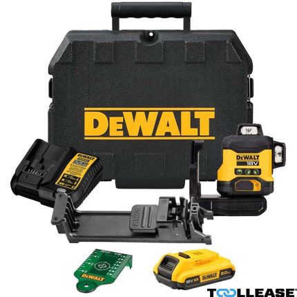 Dewalt DCLE34031D1-QW Zelfnivellerende Kruislijnlaser 3x360° Groene Straal 18 Volt 2.0Ah Li-Ion + 5 jaar dealer garantie! - 1