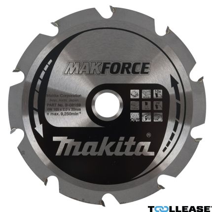 Makita B-08355 HM-zaagblad Hout 190 x 30 x 24T - 1