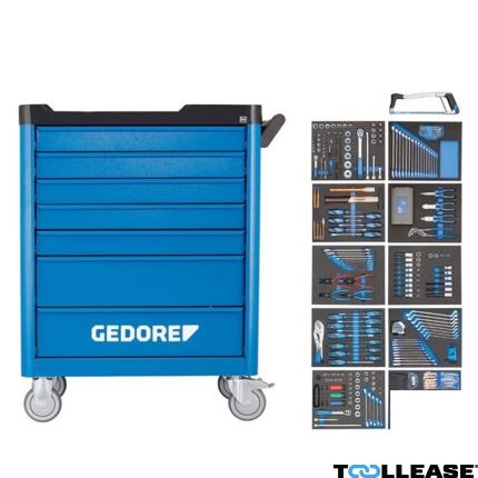 Gedore WSL-L-TS-308 Gereedschapwagen 308-delig 2980347 - 2