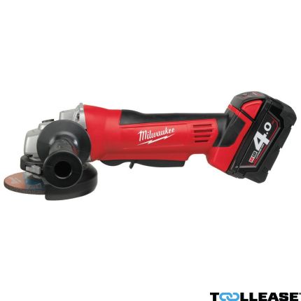 Milwaukee 4933441300 HD18 AG-115-402C Li-Ion accu haakse slijper set 115mm 18V (2x 4.0Ah accu) - 2