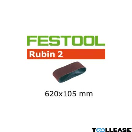 Festool 499153 Schuurband Korrel 120 Rubin 2 10 stuks BS105/620x105-P120 RU/10 - 1