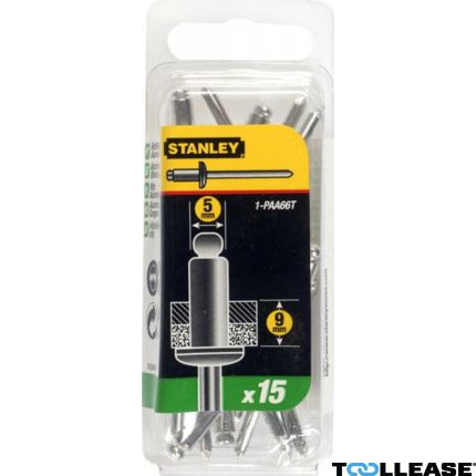 Stanley 1-PAA66T popnagels 5 x 9mm - 15 stuks - 1