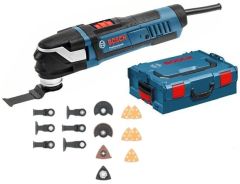 Bosch Blauw GOP 40-30 Professional Multitool 400 watt in L-Boxx 0601231001 + accessoires