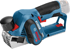 'Bosch Blauw GHO 12V-20 Accu schaafmachine Excl. Accu"s en lader + reserveblad 06015A7000'''