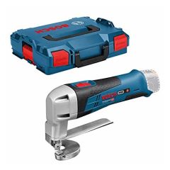 'Bosch Blauw GSC 12V-13 Accuplaatschaar 12V excl. accu"s en lader in L-Boxx 060192610A