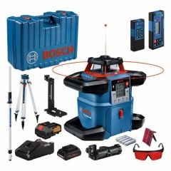 Bosch Blauw GRL 600 CHV Professional Rotatielaser 18V 4.0 ProCore + statief + meetlat 06159940P5