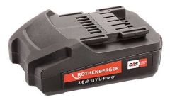 Rothenberger 1000001652 RO BP18/2 Accu 18 Volt 2.0 AH