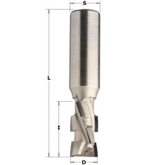 CMT 142.202.61 Diamant bovenfrees 20 mm, schacht 20 x 50 mm