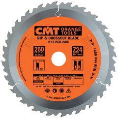 CMT 271.165.24H Ultra dun Schulpzaagblad met zaagbegrenzer 165 x 20 x 24T