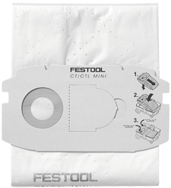 Festool 498411 SC FIS-CT MIDI/5 SELFCLEAN filterzak