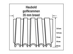 Haubold 504359 Golfkram WN25 - 9,5 mm Blank 16.000 stuks