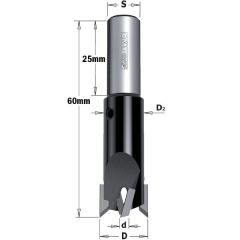 CMT 515.414.11 Verzinker 14mm, schacht 10mm, D3: 4mm