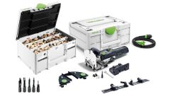 'Festool 574427A DF500Q-SET profi dominofrees met assortiment domino"s + frezen in systainer'''