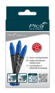 Pica PI59041 590/41 Markeerkrijt Blauw 12 stuks