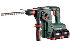 Metabo KHA 36-18 LTX 32 2 x 18V Accu combihamer SDS-Plus + 4 x accu 18V 8,0Ah LiHD in Metaloc 600796810