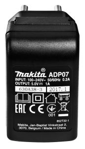 Makita 630A38-3 AC-DC adapter ADP07