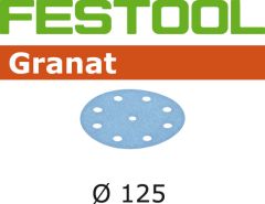 Festool 497168 Schuurschijven Granat STF D125/90 P100 GR/100