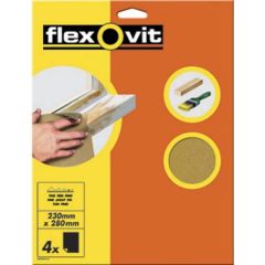 Flexovit 63642558236 A700 Schuurvel 230 x 280 P70 Universeel 25 stuks