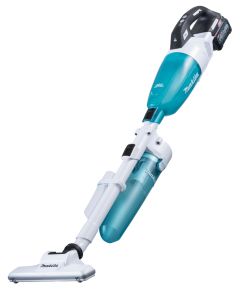 Makita CL001GA224 Accu Steelstofzuiger wit 40V max 2.0Ah Li-ion met cycloon stofafscheider