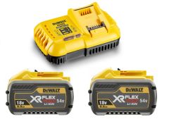 DeWalt DCB118X2-QW FlexVolt Starter Kit - 2 x FlexVolt accu 54V 9,0Ah Li-Ion + DCB118 Snellader