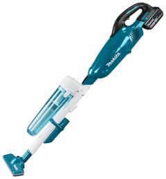 Makita DCL280FTC accu stofzuiger blauw 18V 5.0Ah Li-Ion met cycloon stofcapsule + 5 jaar dealer garantie!