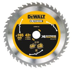 DeWalt DT99561-QZ XR Cirkelzaagblad 165mm x 20mm 42T CSB