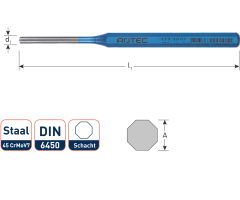 Rotec 219.1013 Pendrijver 8 mm