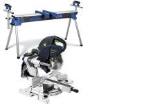 Festool 575317TN KAPEX KS88RE TN3200 afkort-trekzaag + TN onderstel (inklapbaar) + extra zaagblad!