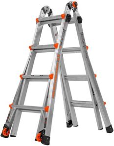 Little Giant 48414101 Velocity telescopiche vouwladder 4 x 4 treden