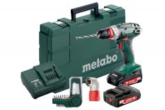 Metabo 602217870 BS18 Quick Accuboorschroefmachine 18V Set in Metabox