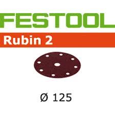 Festool 499100 Schuurschijven Rubin 2 STF D125/90 P220 RU/50