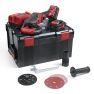 Flex-tools 504157 Accu Supraflex SE 125 18.0-EC/5.0 Set 18V 5.0Ah Li-Ion Multischuurmachine Steen/Metaal/Lakwerk/Hout - 1