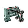 Metabo 685197000 Combo Set 2.8.5 18V 2,0Ah Li-Ion - SB18 accuklopboor + SSD18 LT 200 BL Slagschroevendraaier - 1