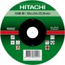 Hitachi 752531 C24R Doorslijpschijf voor steen 115 x 3 x 22,23 mm per 25 stuks - 1