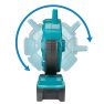 'Makita CF001GZ Ventilator 40 Volt max excl. accu"s en lader''' - 2