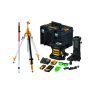 DeWalt DCE080D1GS-SET 18V 2.0Ah Li-Ion roterende groene laser + DE0737 Meetlat + DE0735 statief 5/8" - 1