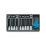 Gedore 1402226 1500 ES-ITX 19 LKP Dopsleutel-schroevendraaier-set 1/2" - 1