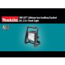 Makita DEADML805 DML805 Ledlamp 14,4/18 Volt Excl. accu´s en lader - 1