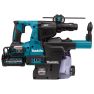 Makita HR002GM204 Combihamer SDS-Plus 40V Max 4,0Ah Li-Ion met stofafzuiging - 3