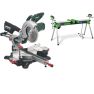 Metabo 7433636312361 KGS254M afkortzaag met trekfunktie + TN3200 Universeel Onderstel - 2